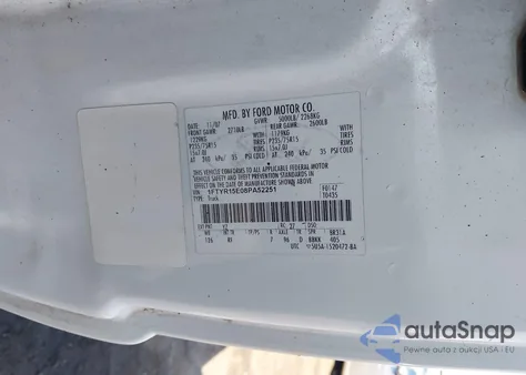 2008 Ford Ranger Fx4 Off-Road/Sport/Xl/Xlt from USA, damaged, VIN 1FTYR15E08PA52251